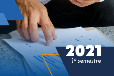 Capa 1° semestre: Demonstrações Financeiras Intermediárias 2021