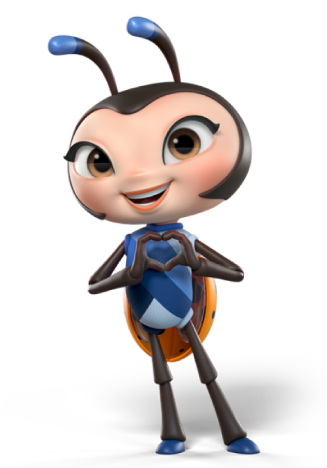 Capzinha com trevos sobre o X da CAIXA